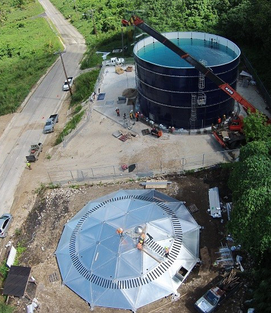 Glass Fused to Steel Bolted Tanks, Epoxy Bolted Tanks & Aluminum Domes