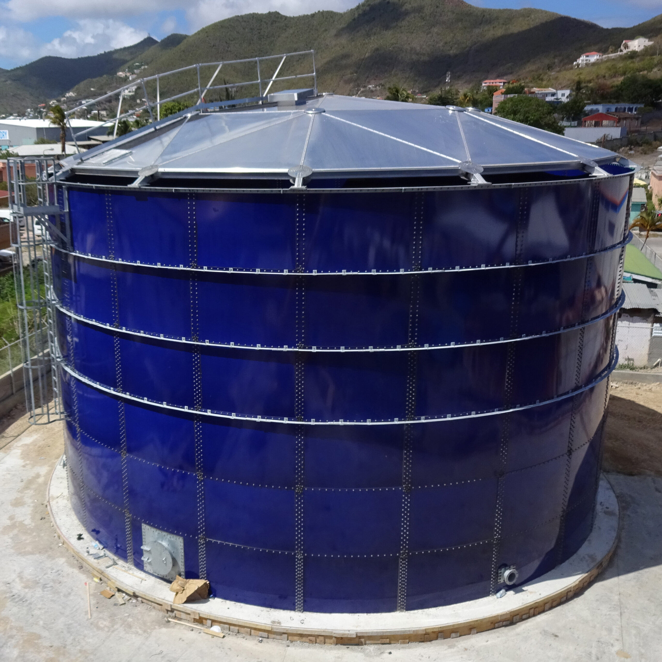 UIG Bolted Water Storage Tanks for Remote Island Locations